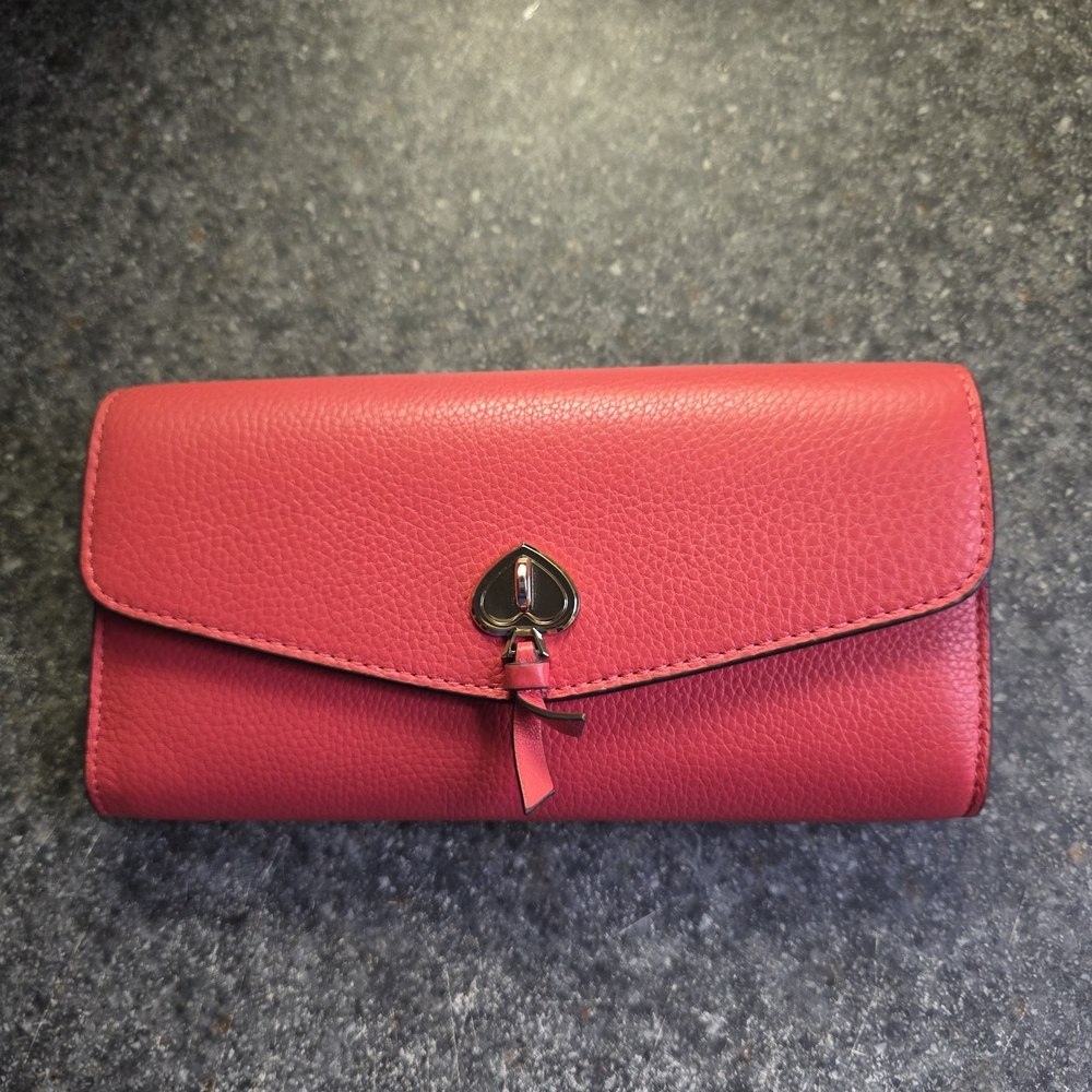 Kate Spade Pink Leather Wallet